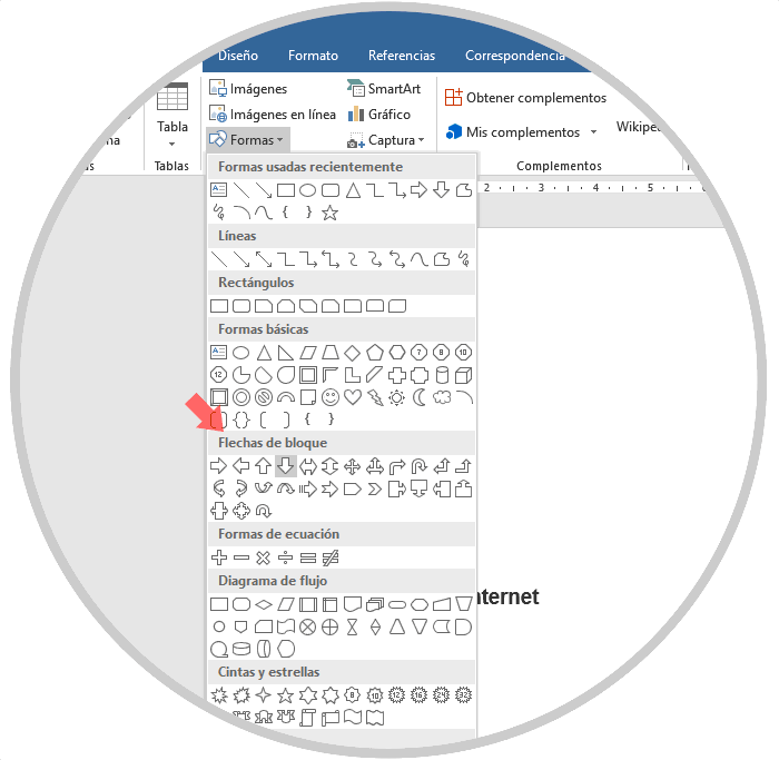 word for mac 2016 shapes not available